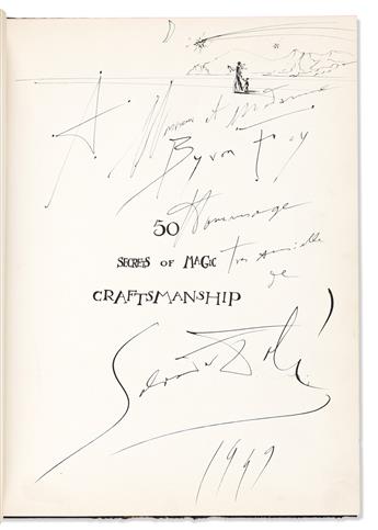 DALI, SALVADOR. Salvador Dali: 50 Secrets of Magic Craftsmanship.